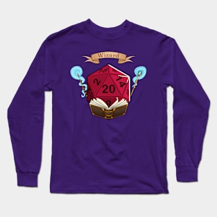 Wizard d20 Long Sleeve T-Shirt